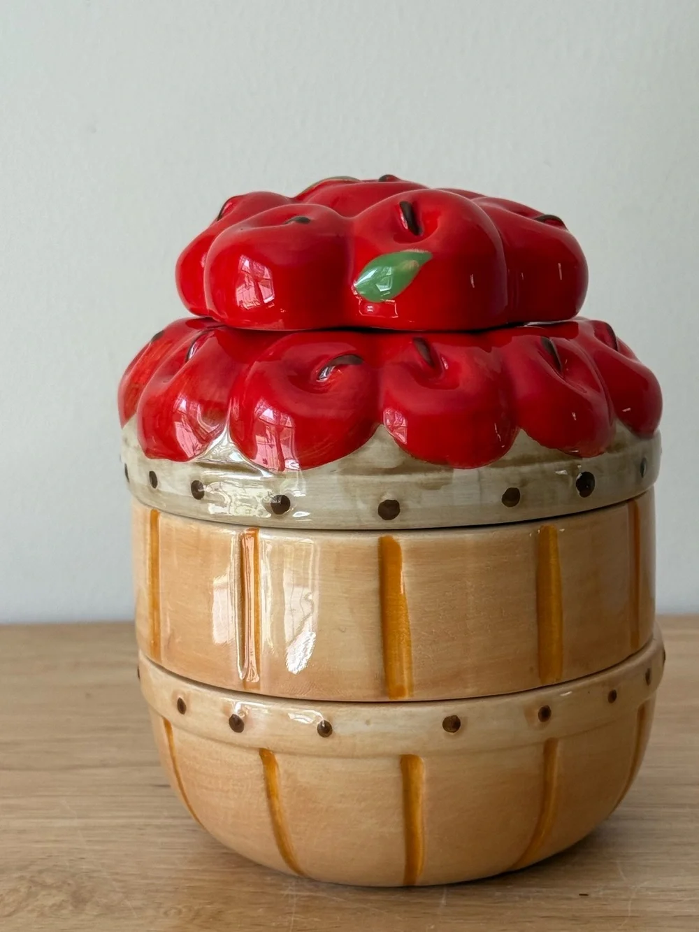 10 Strawberry Street Harvest Apple Basket Stacking Measuring Cups Sunshine Farms